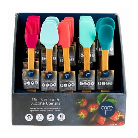 Core Home BambSili Mini Utensils CDU21318-TV